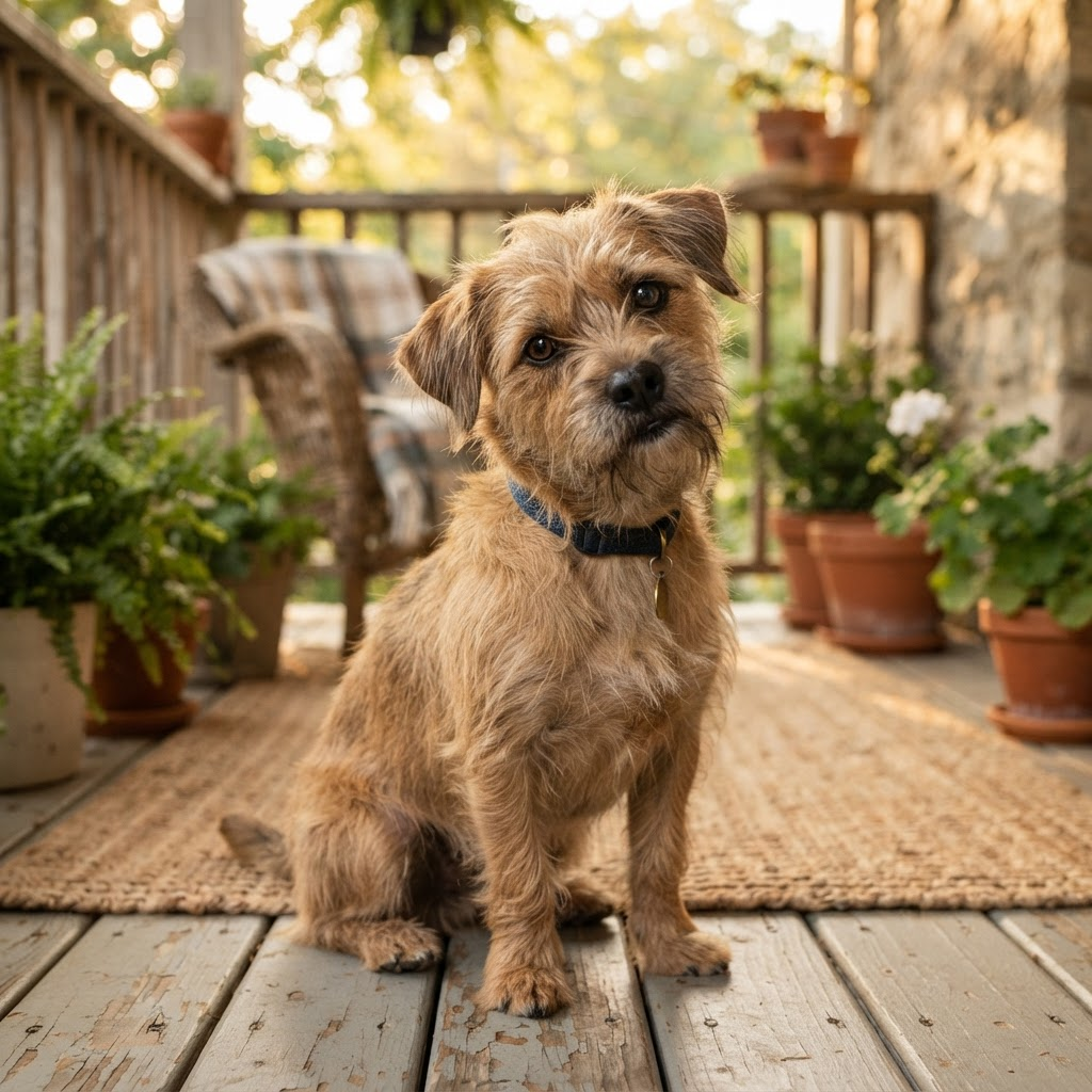 Waffles, a good dog from San Carlos